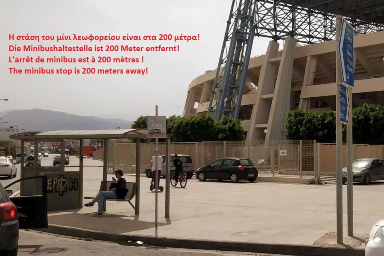 Studio On The Closest Beach To The City! Amoudara Lasithiou Exterior foto